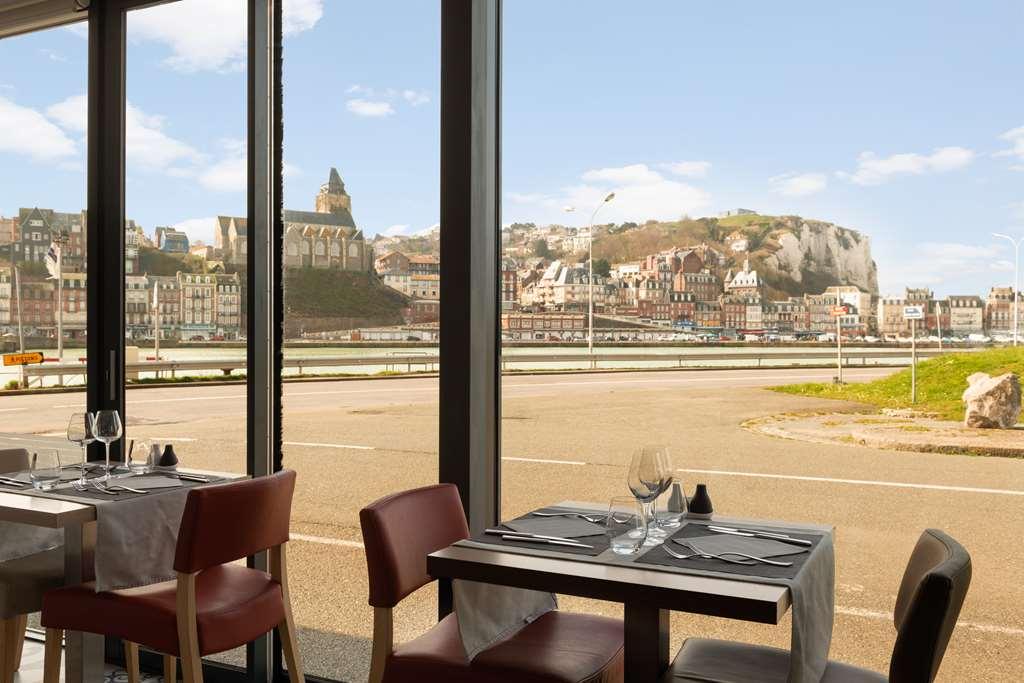 The Originals Boutique, Hotel La Villa Marine, Le Tréport Restoran fotoğraf